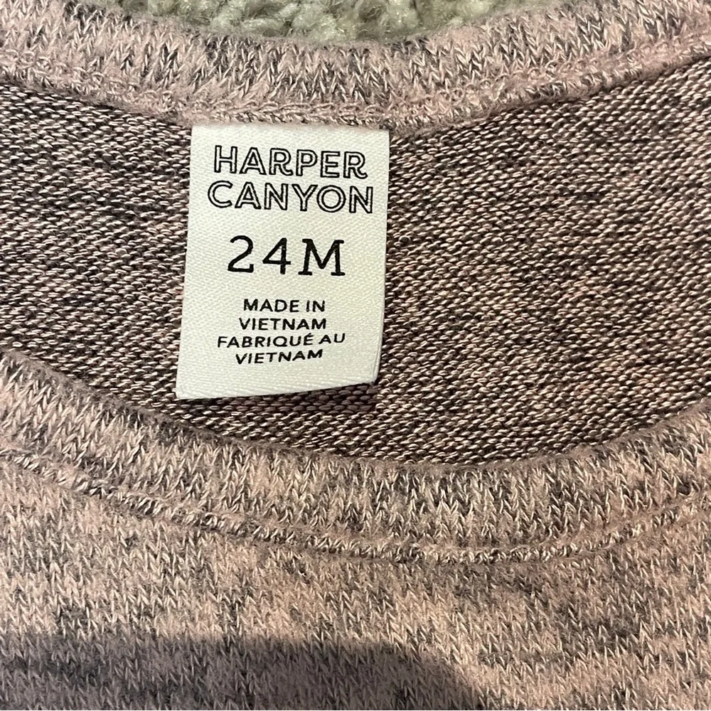 Harper Canyon Super soft Pink English Heather Knit Pocket Dress - Picture 4 of 6